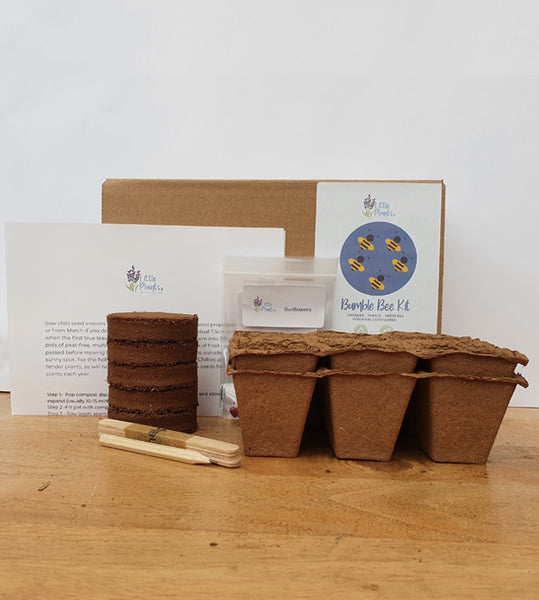 The Bumble Bee Collection - Plastic Free Seed Kit