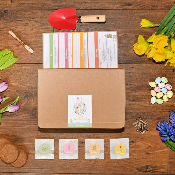 Children's Plastic Free Gardening Subscription Kit Plus Accessory - Seasonal for One Child - Four Kits Over 12 Month at only €24.99 per season