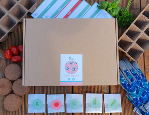 Plastic Free Gardening Kit and Gloves Gift Set